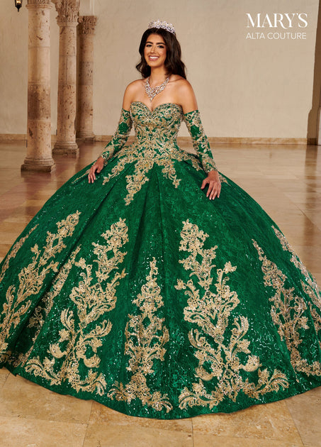 Sequin Lace Quinceanera Dress by Alta ...